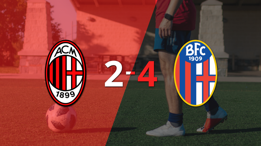 Serie A: Hat-trick de Samuel Mbangula guía triunfo 4-2 de Bologna ante Milan