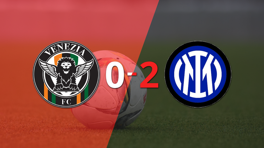 Serie A: Inter domina y gana con un sólido 2-0 a Venezia