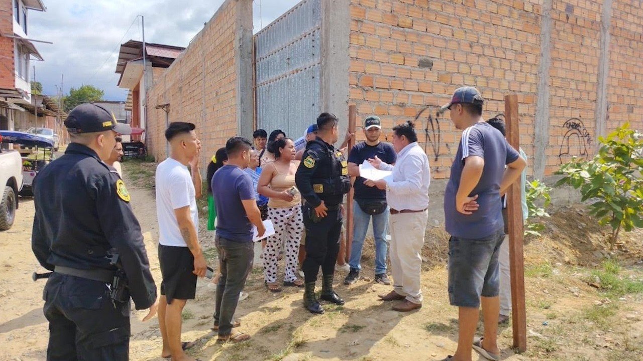 Tarapoto: Tensión en Las Dunas por presunto intento de cercar faja marginal - Televisión Tarapoto