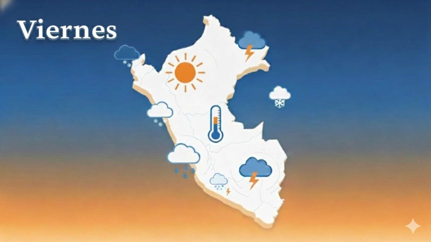 SENAMHI: Pronóstico del clima hoy viernes 30 de octubre 2026