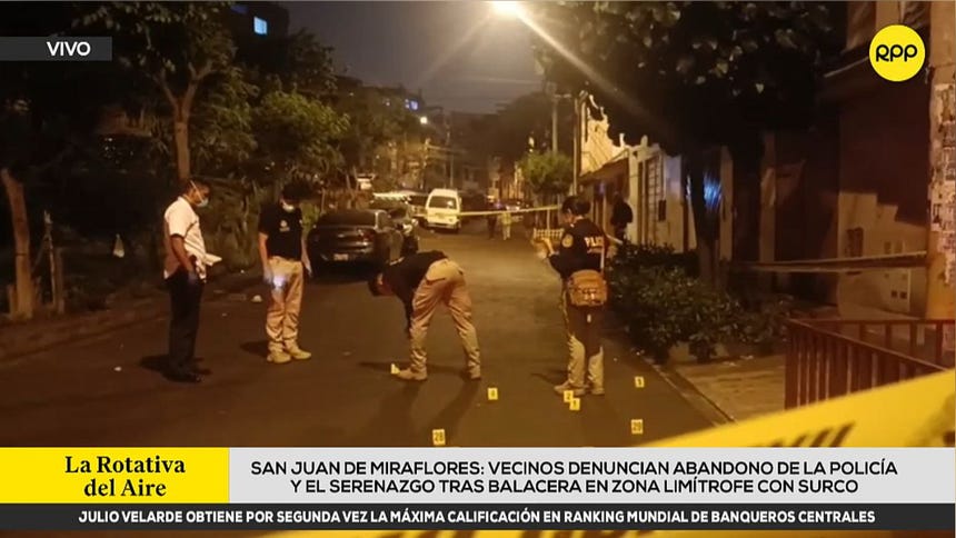 Feroz balacera en el límite de SJM y Surco deja al menos cinco heridos, entre ellos transeúntes [VIDEO]