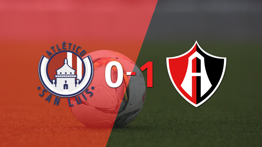 Liga MX: Atlas se quedó con la victoria 1-0 ante Atl. de San Luis en Alfonso Lastras Ramírez