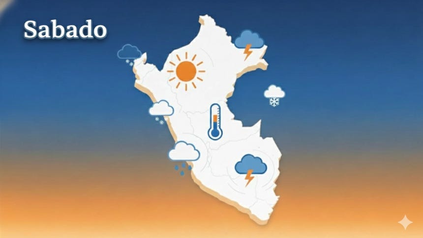 SENAMHI: Pronóstico del clima hoy sábado 31 de octubre 2026