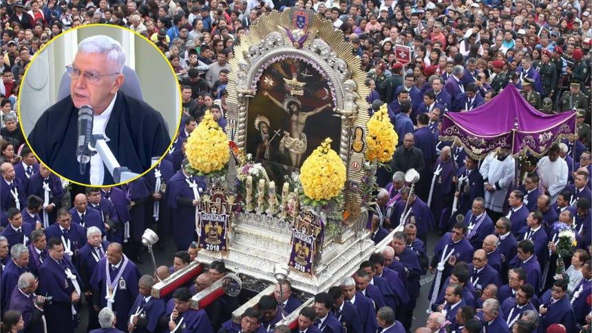 ¿Cómo será el traslado del Señor de los Milagros a Las Palmas para la misa de León XIV? Cardenal Carlos Castillo lo explica
