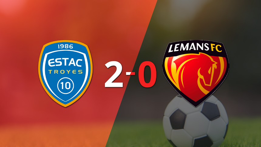 Liga de Francia: Troyes dominó a Le Mans con un 2-0 en un partido electrizante